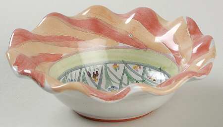 Bearded Iris Fruit/Dessert (Sauce) Bowl