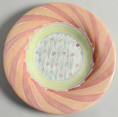 Bearded Iris Bread & Butter Plate