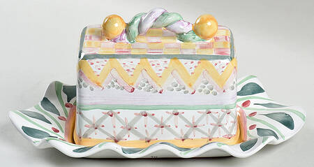 Brighton Pavillon Rectangular Covered Butter
