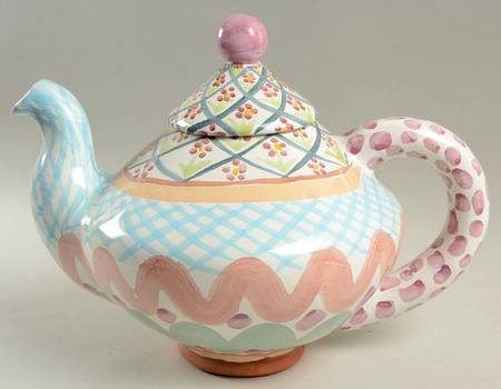 Heather Teapot & Lid