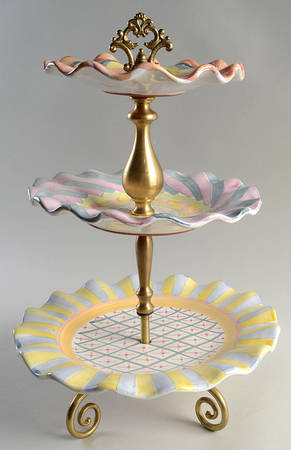 Keukenhof 3 Tier Serving Tray