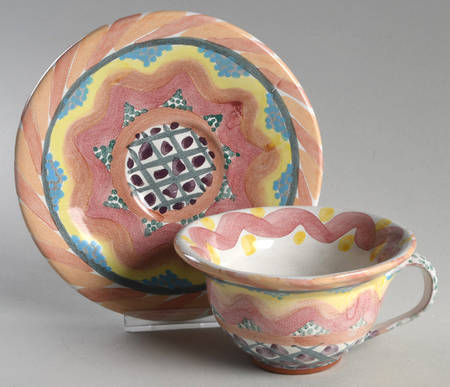 Keukenhof Flat Cup & Saucer Set