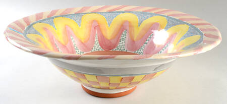 Keukenhof 17" Large Salad Serving Bowl