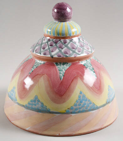 Keukenhof Ceramic Dome for Service Plate