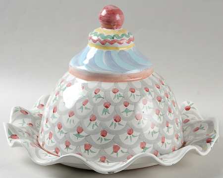 Stoke Gabriel Service Plate & Ceramic Dome