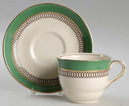 5973-2 Flat Cup & Saucer Set