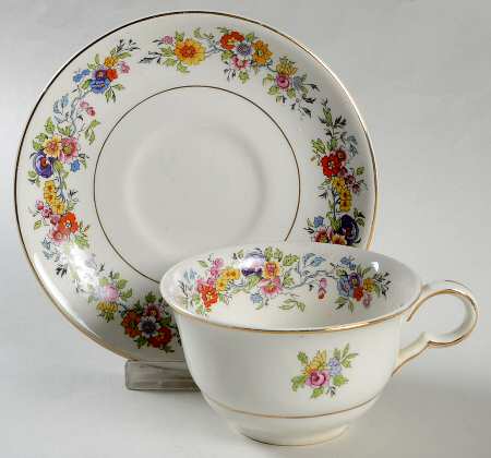 Adoration Flat Cup & Saucer Set