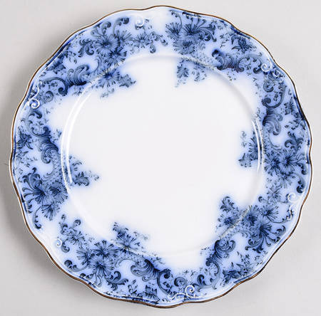 Belfort (Flow Blue) Luncheon Plate
