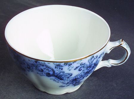 Belfort (Flow Blue) Flat Cup