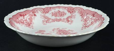 Bombay Red (Scalloped) Coupe Cereal Bowl