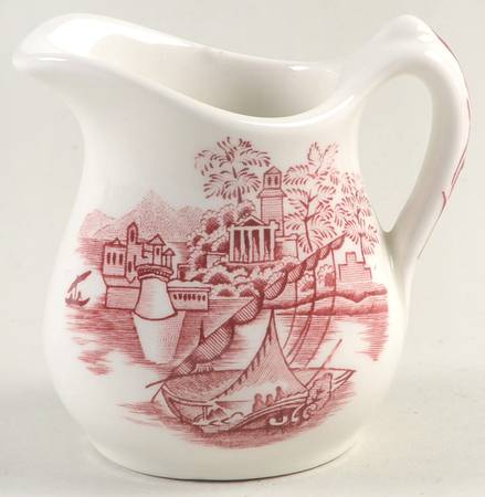 Bombay Red (Smooth) Mini Creamer by John Maddock & Sons