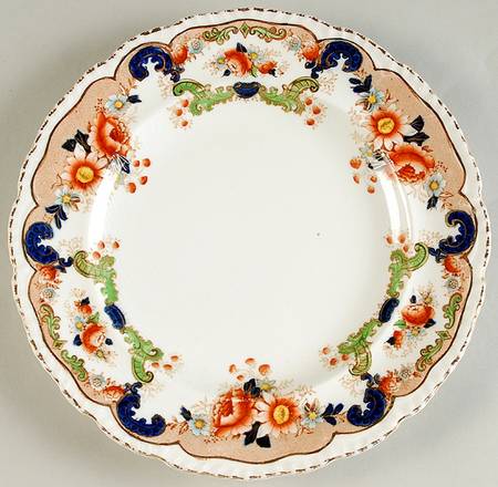 Bombay Multicolor Salad Plate