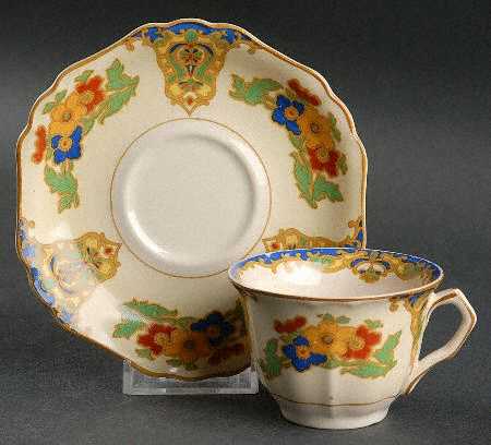 Cairo Flat Demitasse Cup & Saucer Set