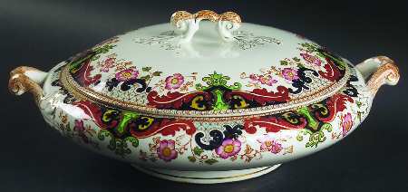 Climax Round Covered Vegetable by John Maddock & Sons