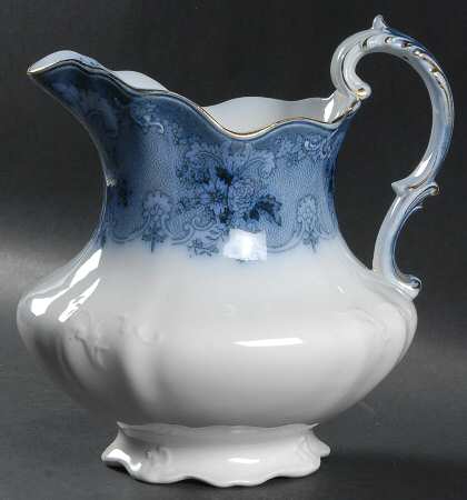 Gem (Flow Blue) Pitcher
