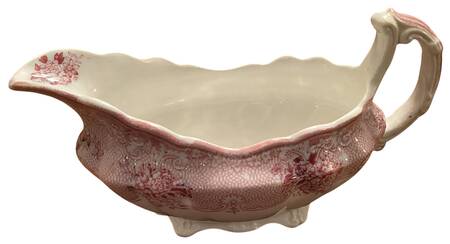 Gem Pink Gravy Boat