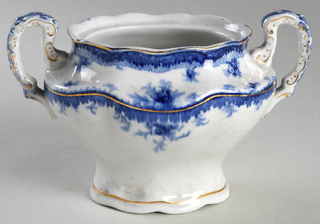 Hamilton Blue Sugar Bowl No Lid