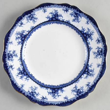 Hamilton Blue Salad Plate