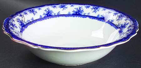 Hamilton Blue 9" Round Vegetable Bowl