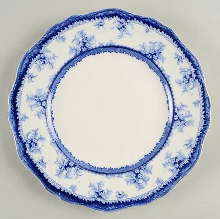 Hamilton Blue Luncheon Plate