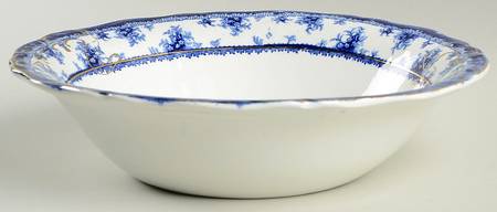 Hamilton Blue 9" Round Vegetable Bowl