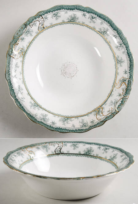 Hamilton Green 9" Round Vegetable Bowl