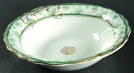 Hamilton Green 10" Round Vegetable Bowl
