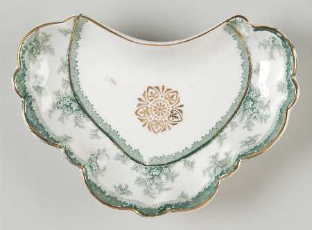 Hamilton Green Bone Dish by John Maddock & Sons