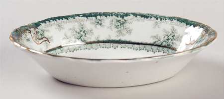 Hamilton Green Nut Dish by John Maddock & Sons