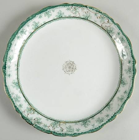 Hamilton Green 12" Chop Plate (Round Platter)