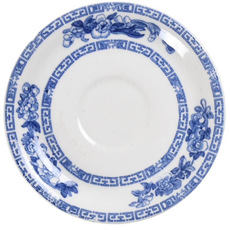 Indian Tree Blue Saucer