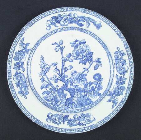 Indian Tree Blue Luncheon Plate