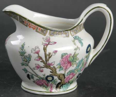 Indian Tree (Green Trim) Creamer by John Maddock & Sons