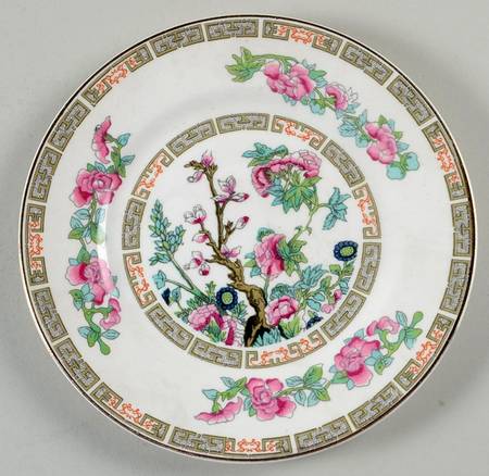 Indian Tree (Smooth, Gold Trim) Bread & Butter Plate