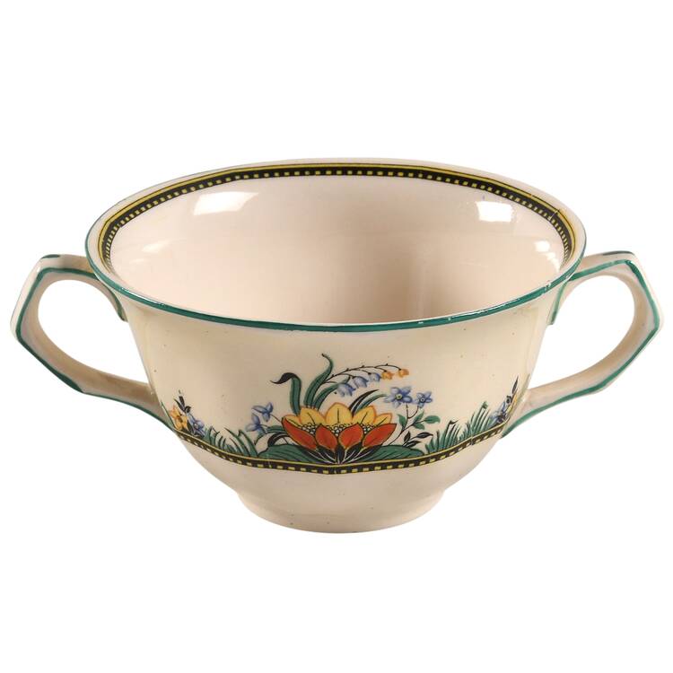 Lily Flat Cream Soup Bowl