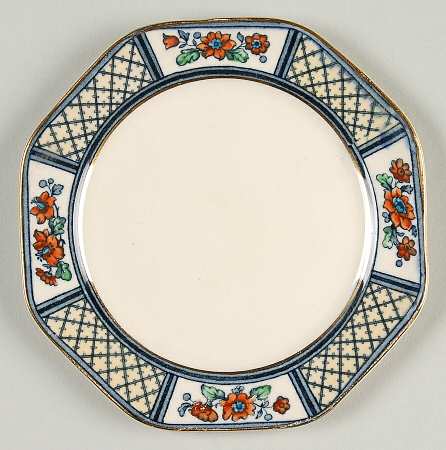 Lowestoft Bread & Butter Plate