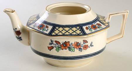 Lowestoft Teapot No Lid