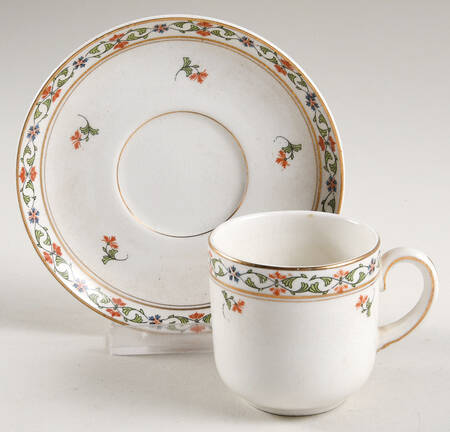 MAD6 Flat Demitasse Cup & Saucer Set