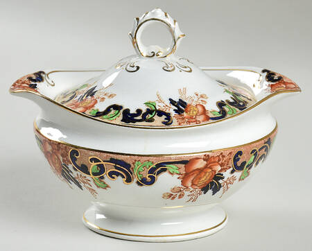 Majestic (Smooth Edge) Sugar Bowl & Lid by John Maddock & Sons