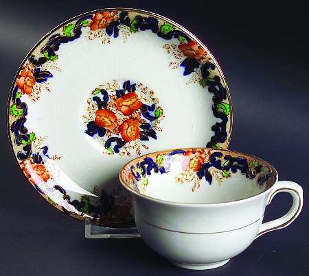 Majestic (Smooth Edge) Flat Cup & Saucer Set