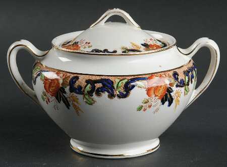 Majestic (Smooth Edge) Sugar Bowl & Lid