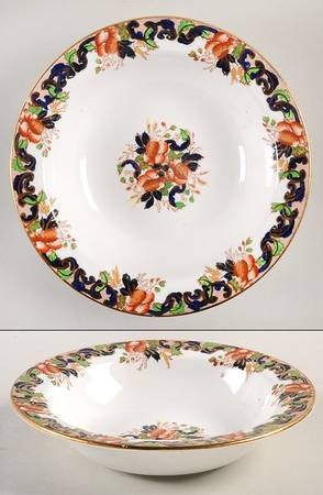 Majestic (Smooth Edge) Rim Cereal Bowl by John Maddock & Sons