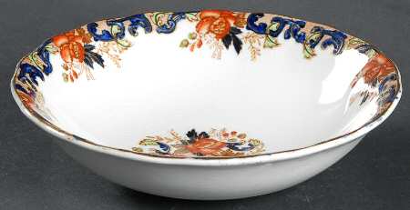 Majestic Multicolored (Scalloped) Coupe Cereal Bowl by John Maddock & Sons