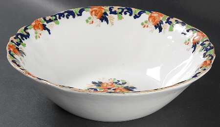 Majestic Multicolored (Scalloped) 10" Round Vegetable Bowl