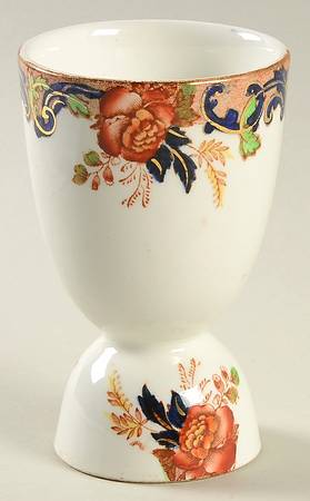 Majestic Multicolored (Scalloped) Double Egg Cup