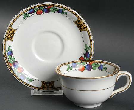 Manchester Flat Cup & Saucer Set