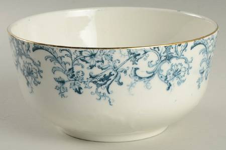 Meredith Blue Green Cranberry Bowl