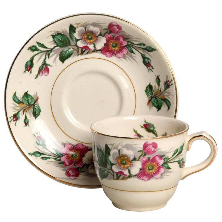 Montana Flat Demitasse Cup & Saucer Set