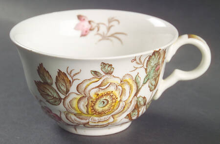 Old Rose Flat Cup
