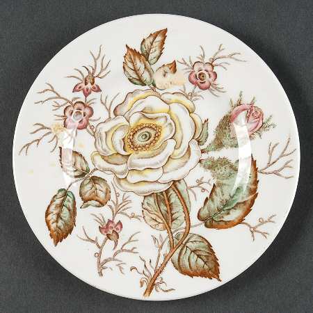 Old Rose Bread & Butter Plate